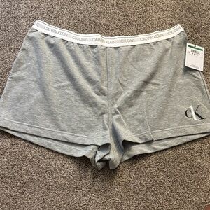 Calvin Klein One Light Gray Sleep Shorts
